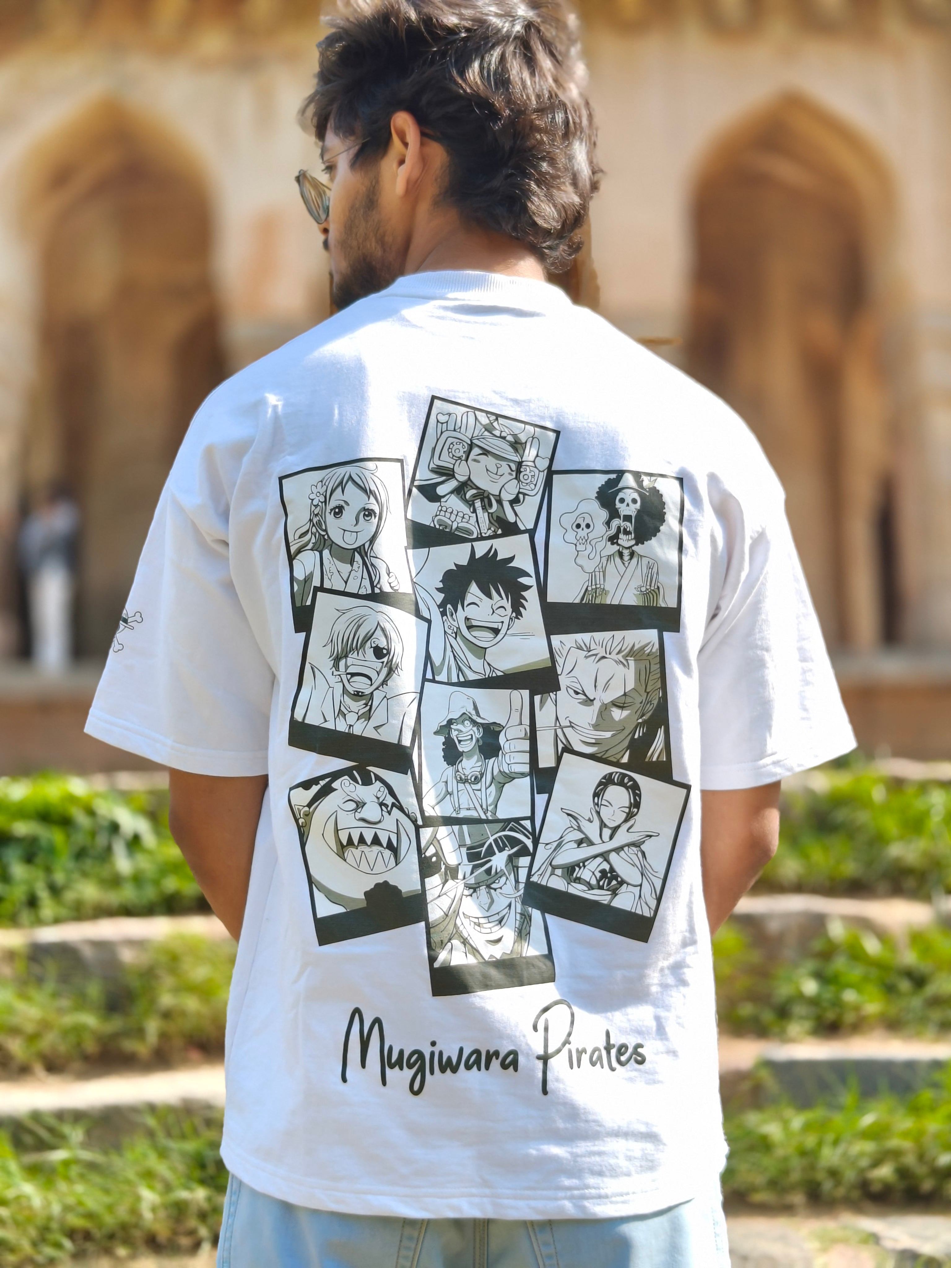 Mugiwara Crew Anime oversized Tee