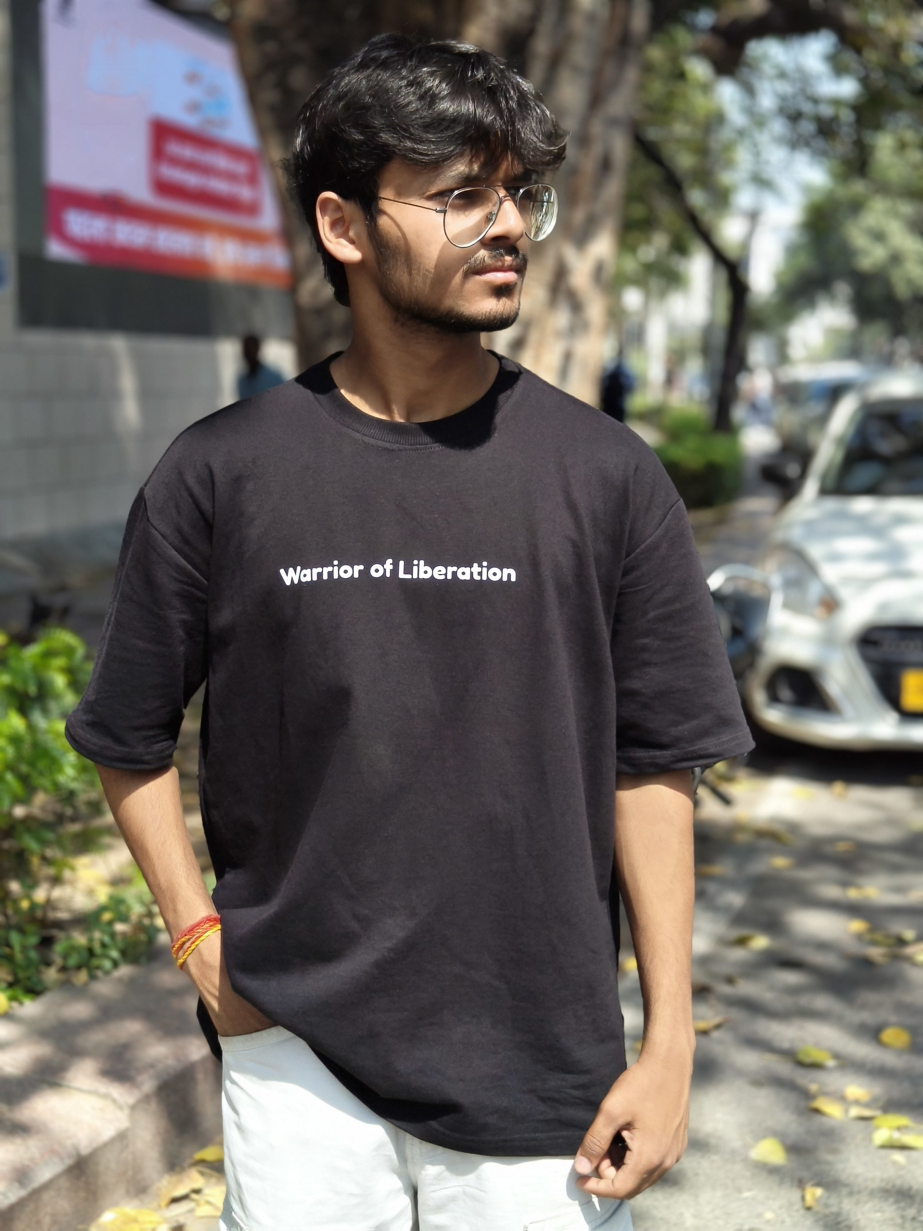 Luffy Freedom oversized tee